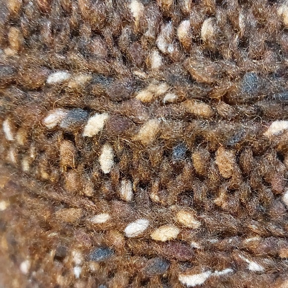 LIZ CLAIBORNE brown, sweater cardigan. One size. Pre-owned very gently used. - Picture 4 of 8